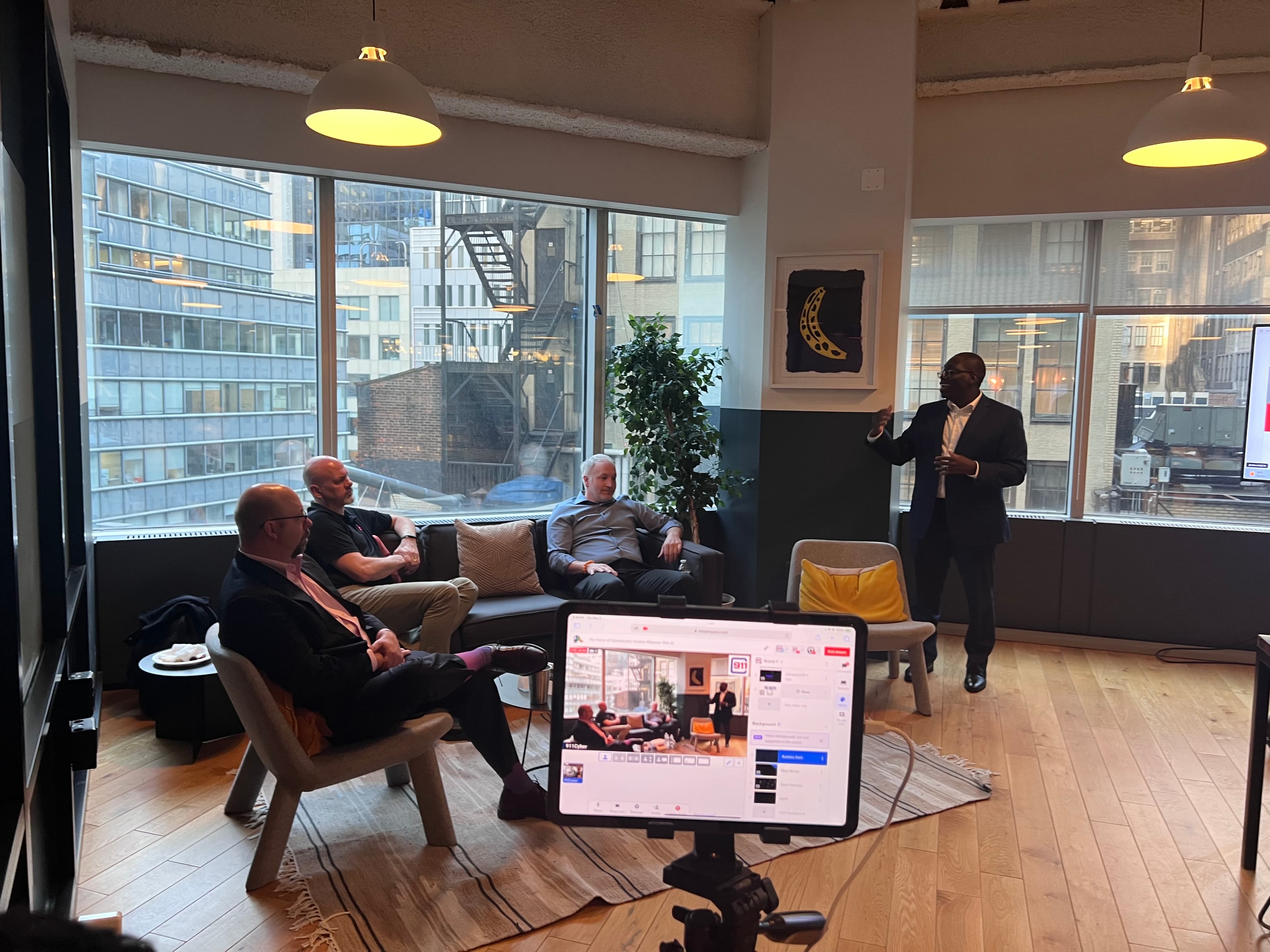 911Cyber launch event in New York City